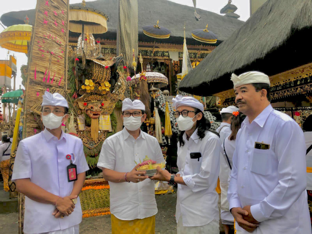 Pemkab Badung Ngaturang Bhakti Penganyar, Serangkaian Karya Pujawali Ngusaba Kedasa di Pura Ulun Danu Batur